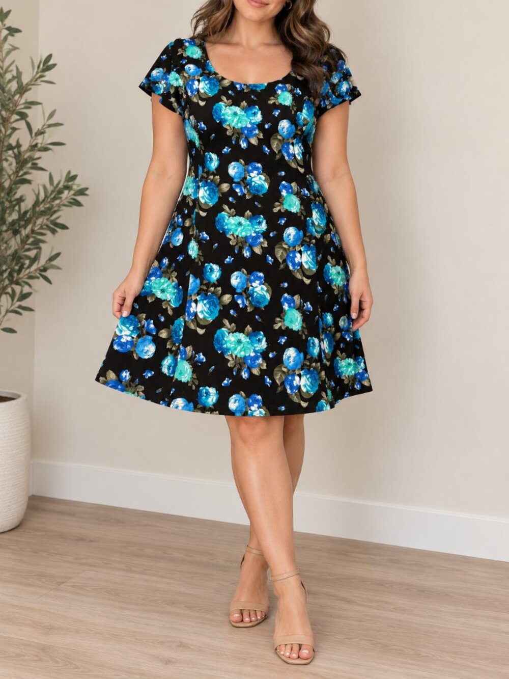 NWT Lily Morgan Floral Summer Dress
